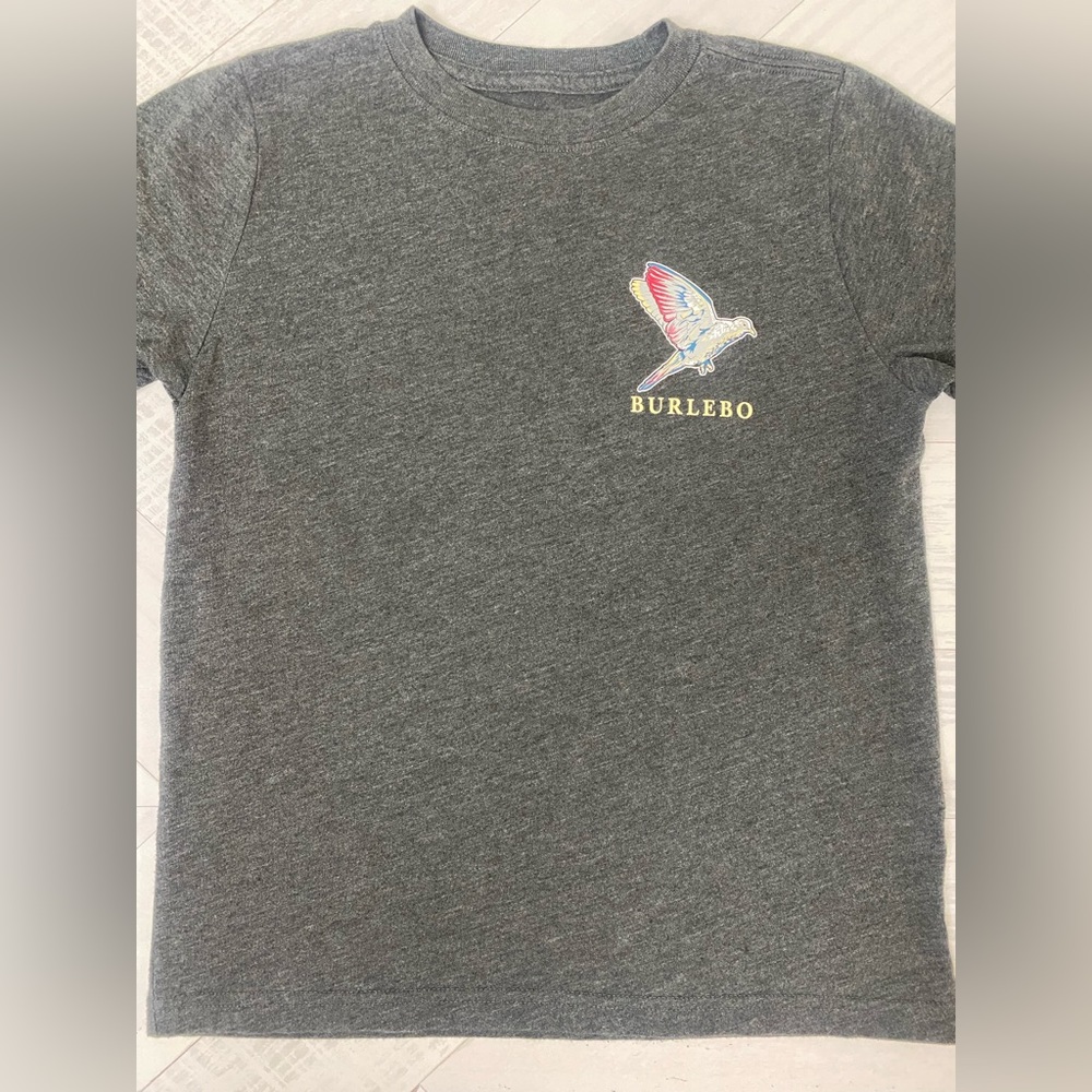 Burlebo Boys Short Sleeve Shirt 10/12 Large